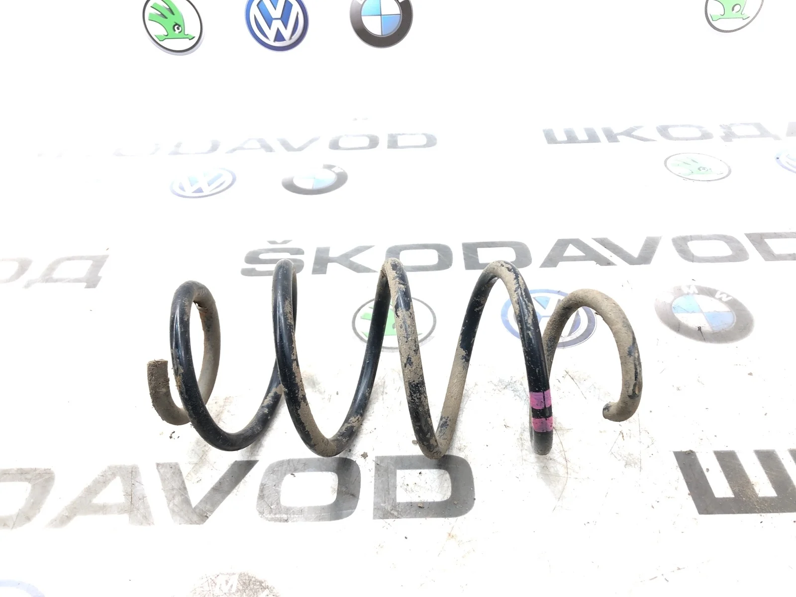 Пружина подвески Skoda Octavia Scout 2011 1K0411105DM A5 (1Z) 2.0 CFHC, передняя