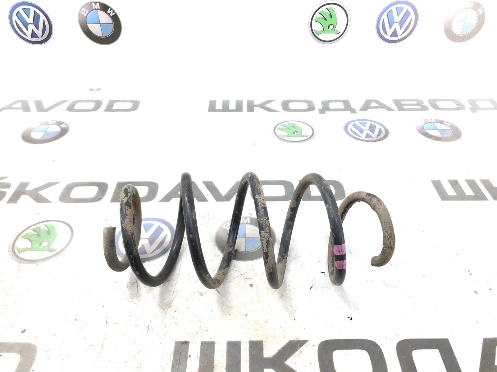 Пружина подвески Skoda Octavia Scout 2011 1K0411105DM A5 (1Z) 2.0 CFHC, передняя