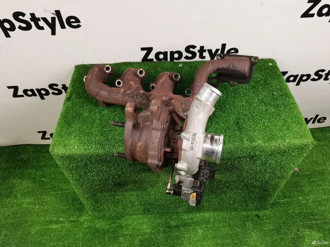 Турбина (турбокомпрессор) ford castom евро 5