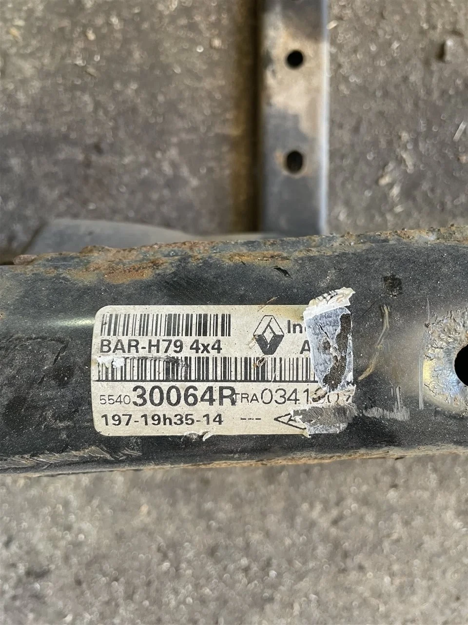 Подрамник Renault Duster 554030064R HS, задний