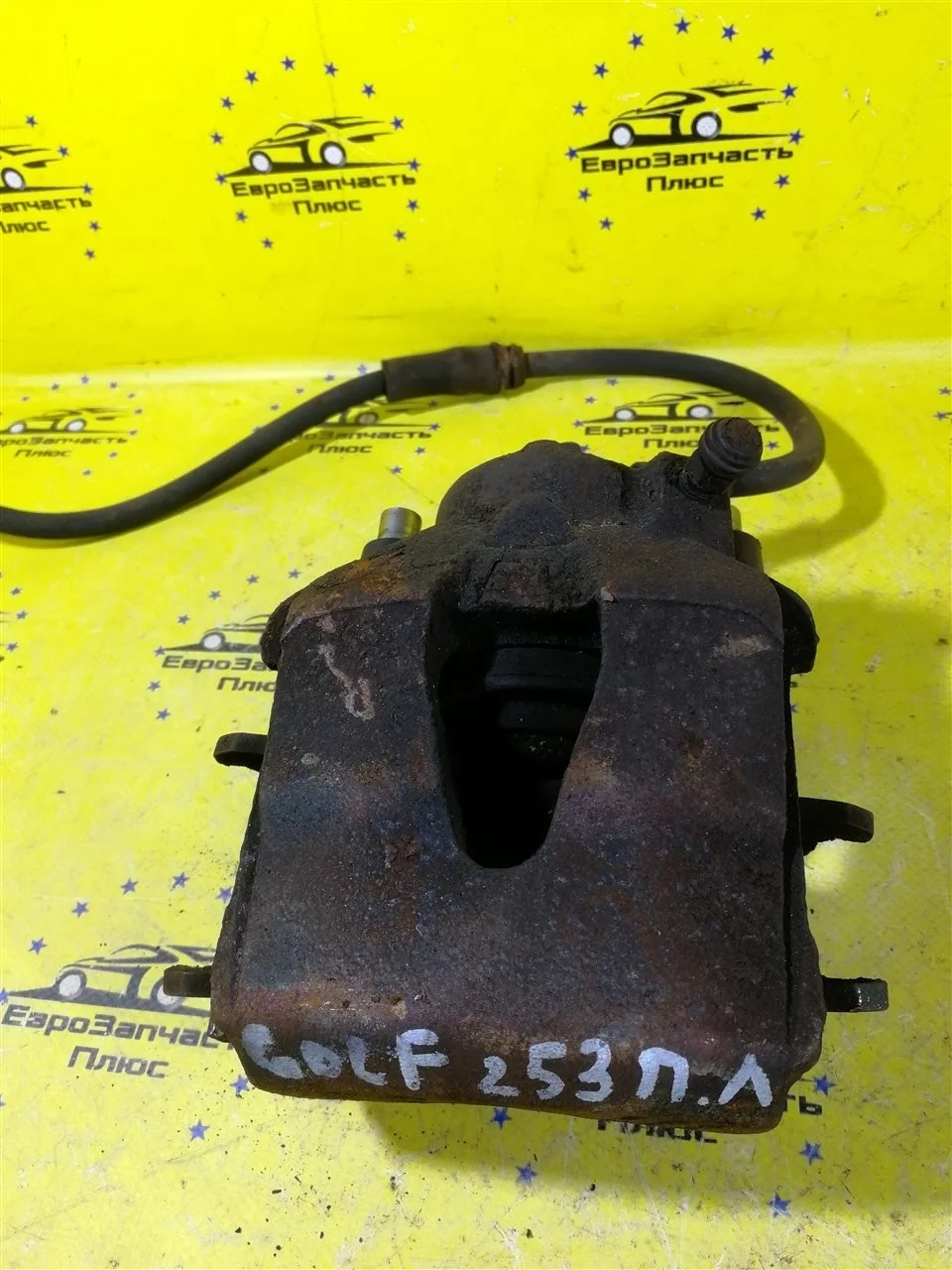 Суппорт тормозной Volkswagen Golf 5 1K0615123D MK5, передний левый