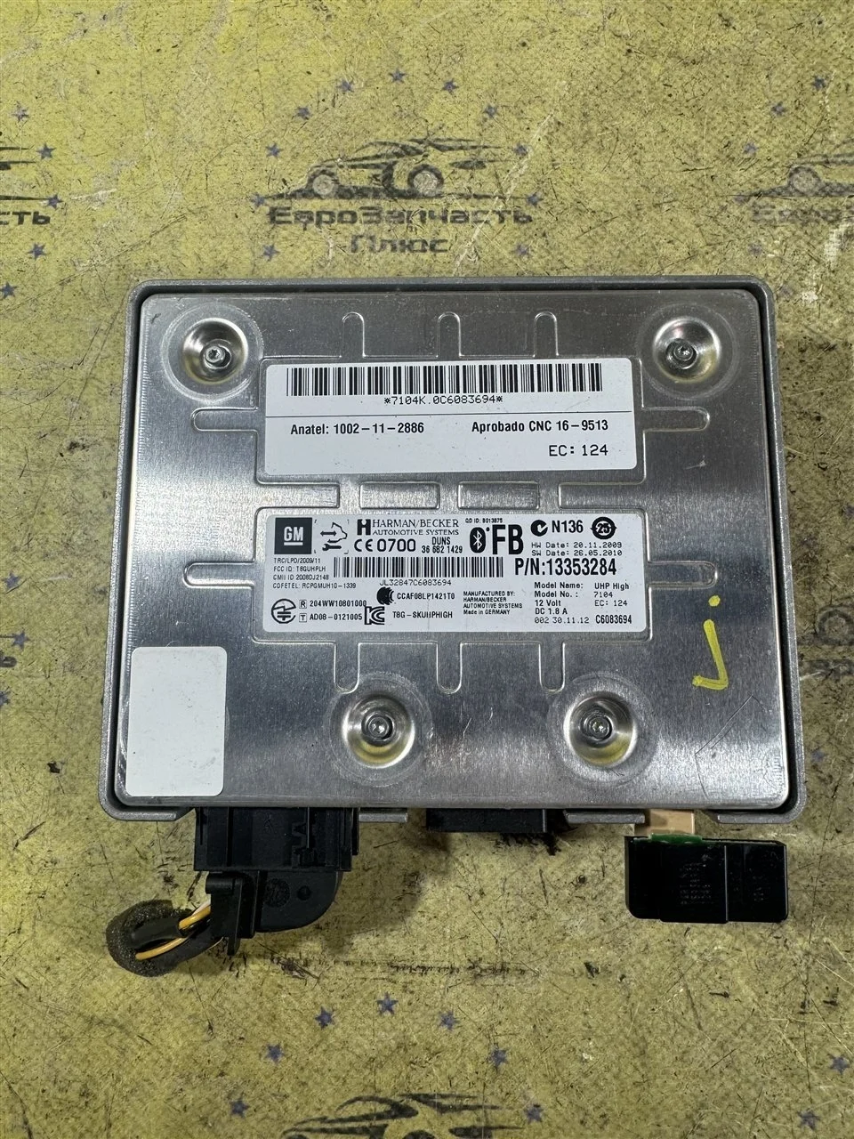 Блок Bluetooth Opel Astra 13353284 J