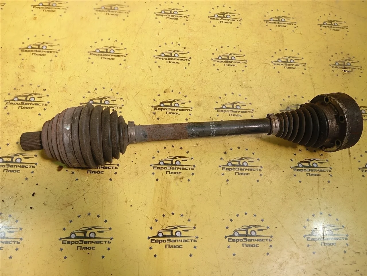 Привод Chevrolet Aveo 96348790 T255, передний левый