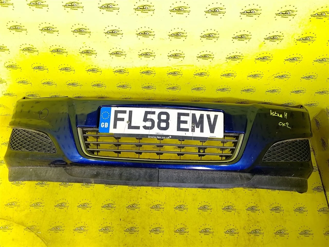 Бампер Opel Astra 13225746 H, передний