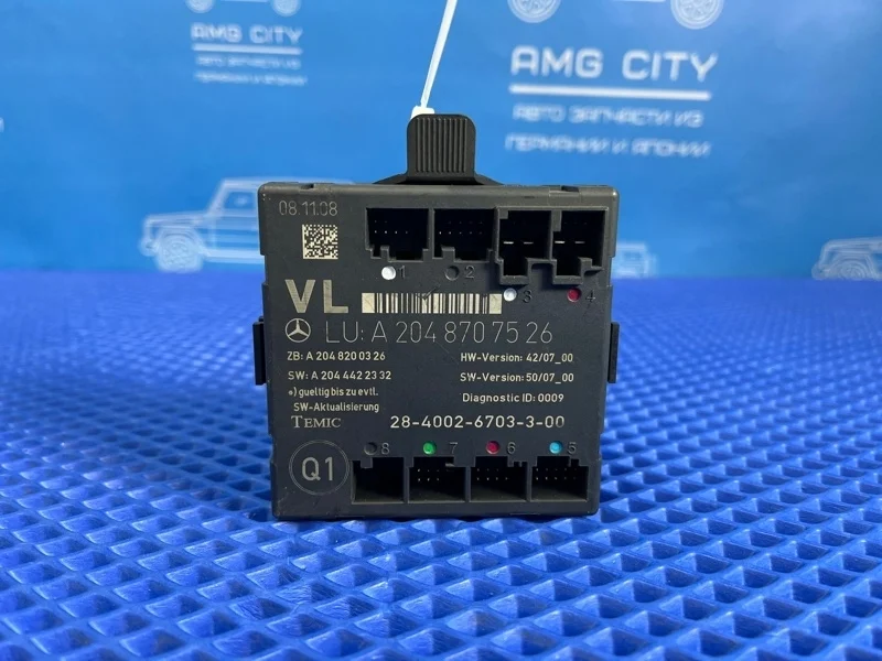 Блок управления дверьми передний левый