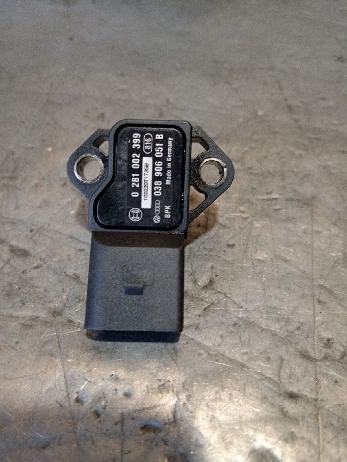 Датчик абсолютного давления Skoda Octavia II рестайлинг (2008—2013) 2010 1Z/F9R