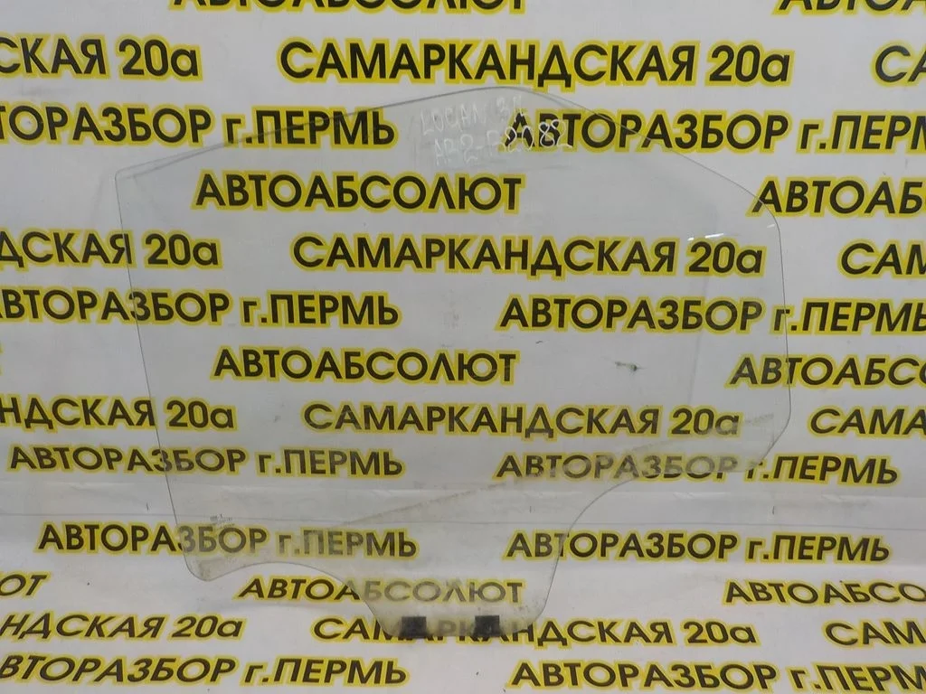 Стекло двери задней левой Renault Logan I (2004—2009)