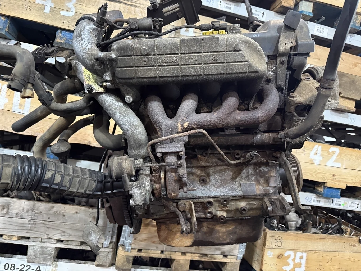 Двигатель 814043S  814043S 2.8 Турбо дизель Fiat