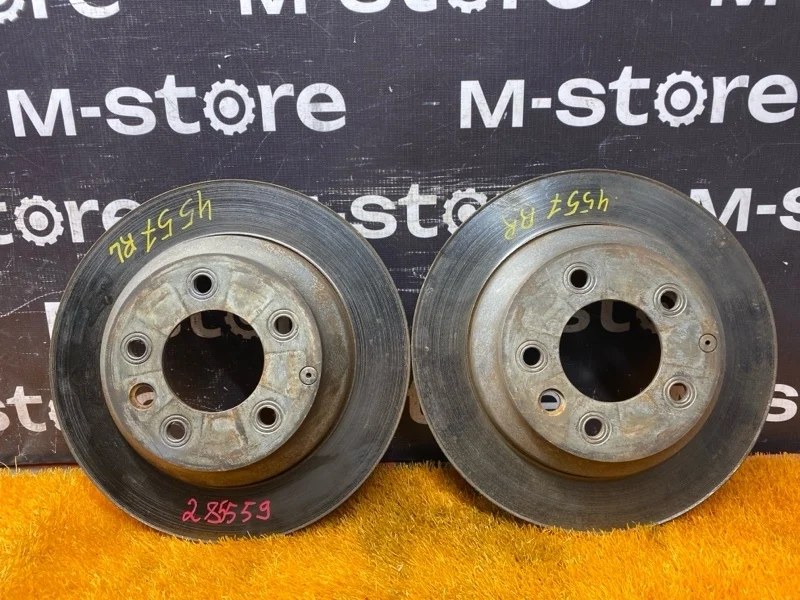 Диск тормозной Audi Q7 2008 7L8615601C 4L BAR, задний