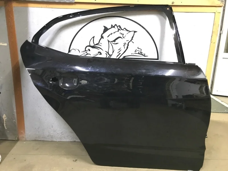 Дверь боковая Citroen C4 2010-2022 9802635480 B7, задняя правая