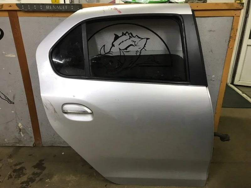 Дверь боковая Renault Logan 2014 821002038R 2 K7M А812 UA56519, задняя правая