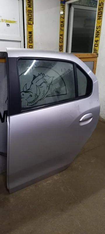 Дверь боковая Renault Logan 2014 821002038R 2 K7M А812 UA56519, задняя левая
