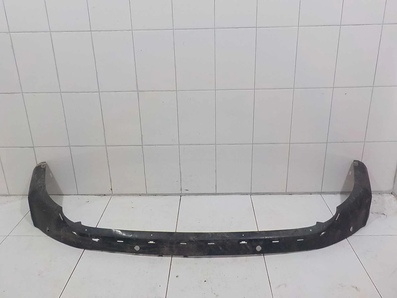 накладка на бампер Toyota RAV4 IV рестайлинг (2015—2019) Зад