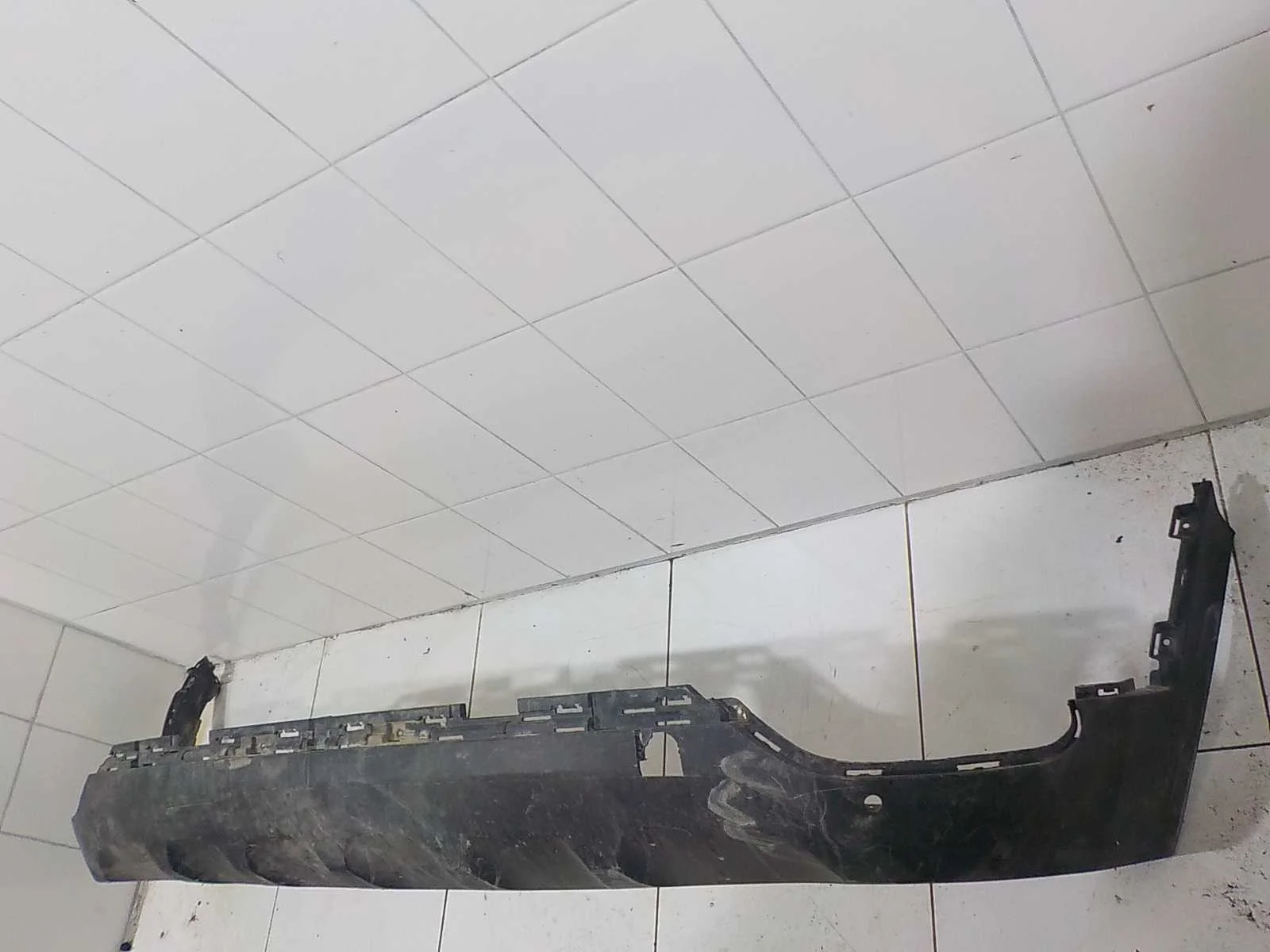 накладка на бампер Kia Sportage IV (2015—2018) Зад