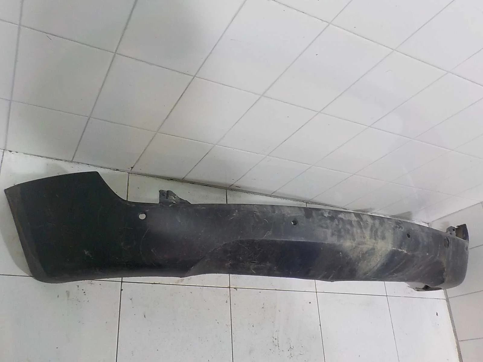 накладка на бампер Hyundai ix35 I рестайлинг (2013—2015) Зад