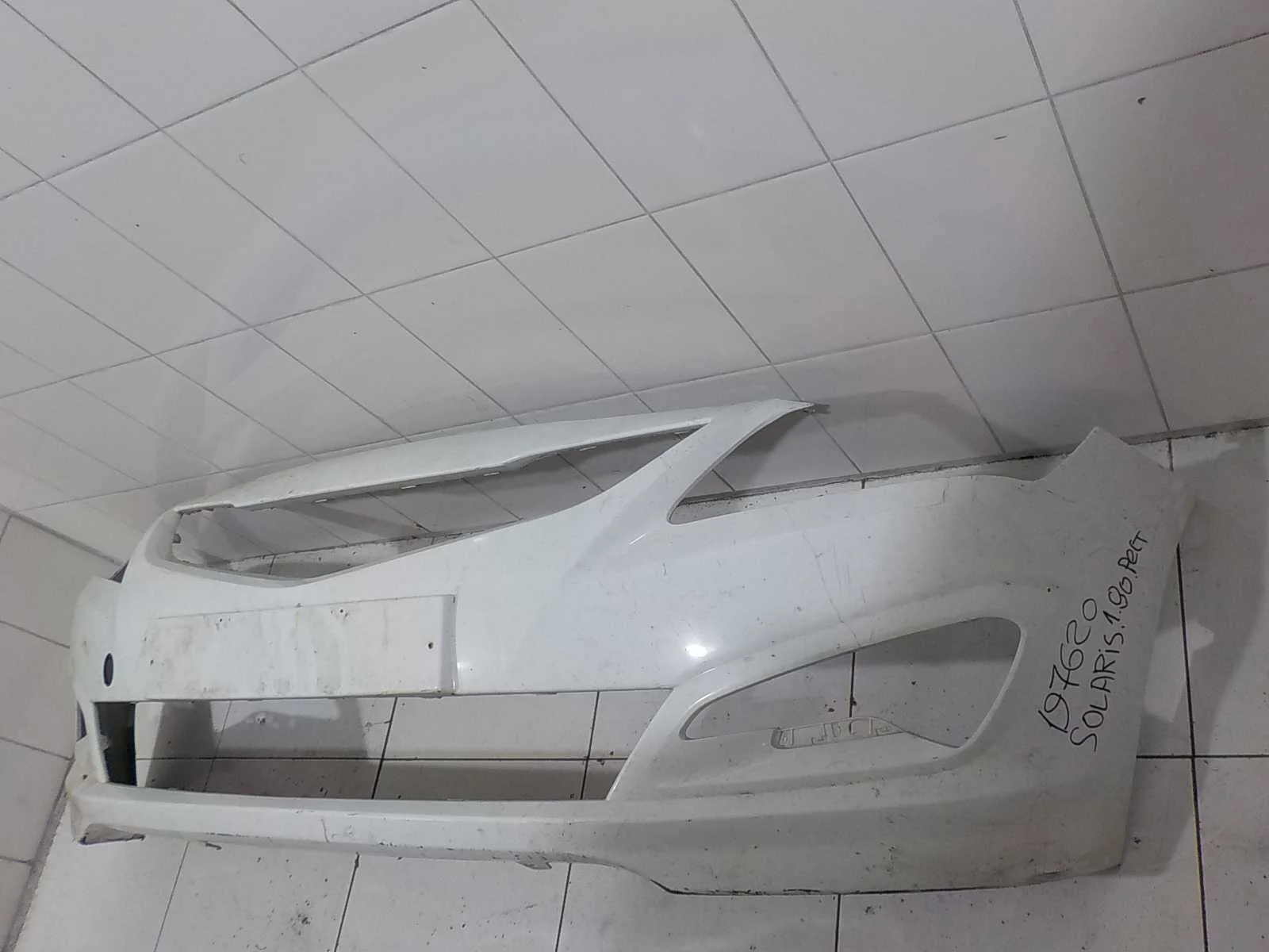 Бампер Hyundai Solaris I рестайлинг (2014—2017) Перед