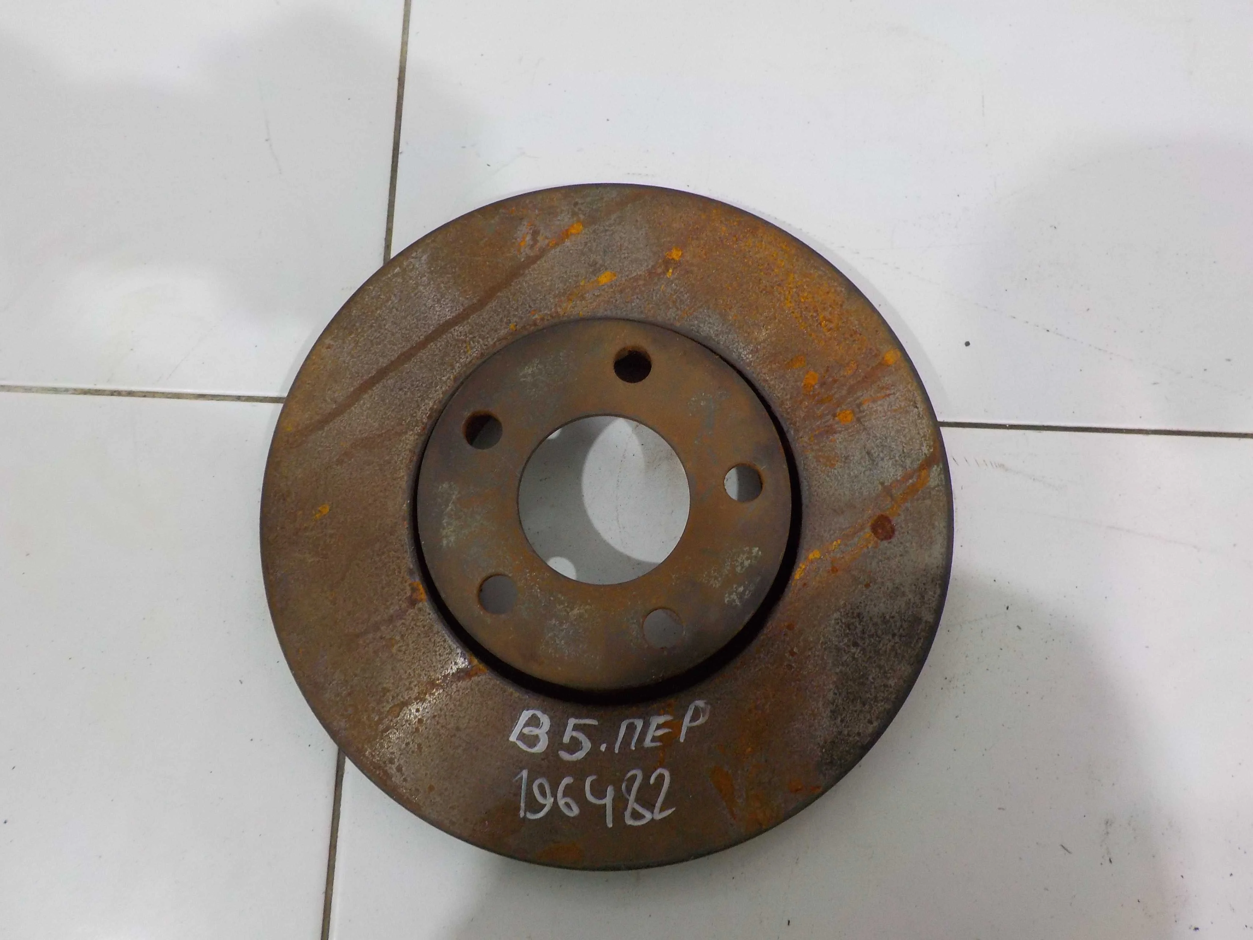 тормозной диск Volkswagen Passat B5 рестайлинг (2000—2005) Перед