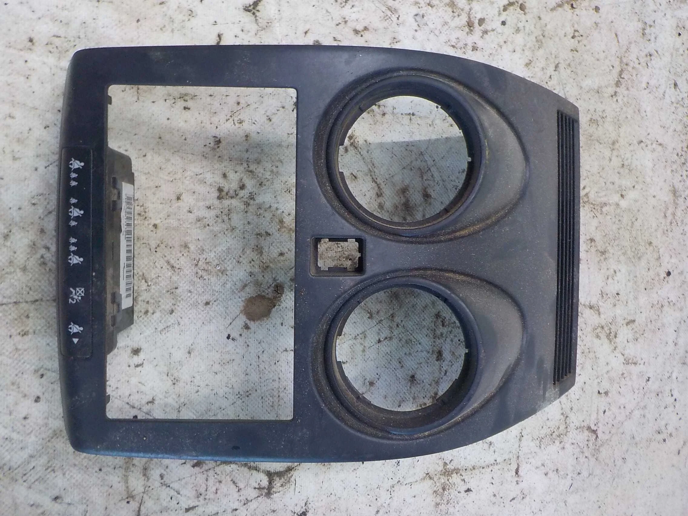 накладка на торпеду Nissan Qashqai I рестайлинг (2010—2013)