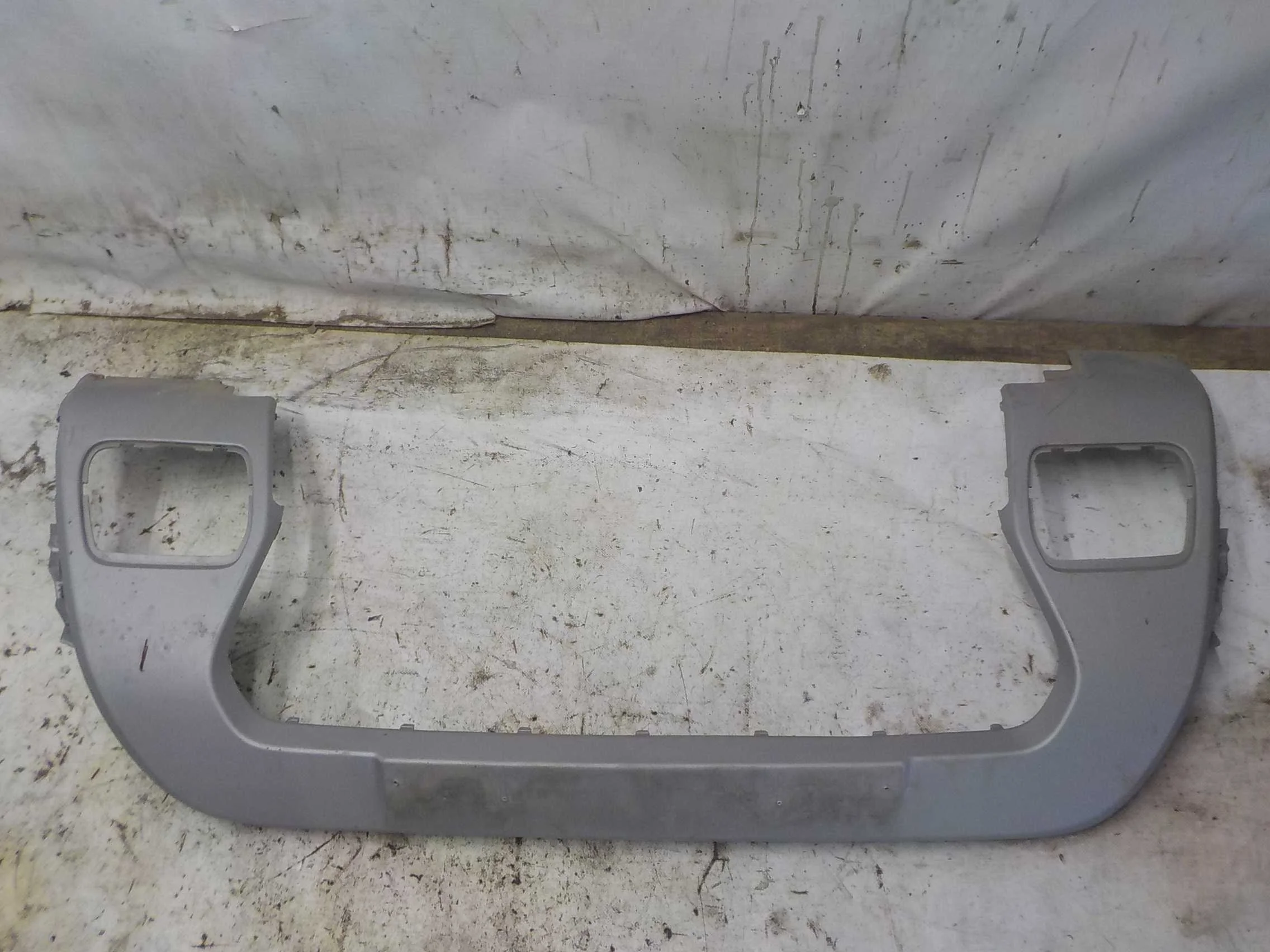 накладка на бампер Renault Duster II (2017—2025) Перед