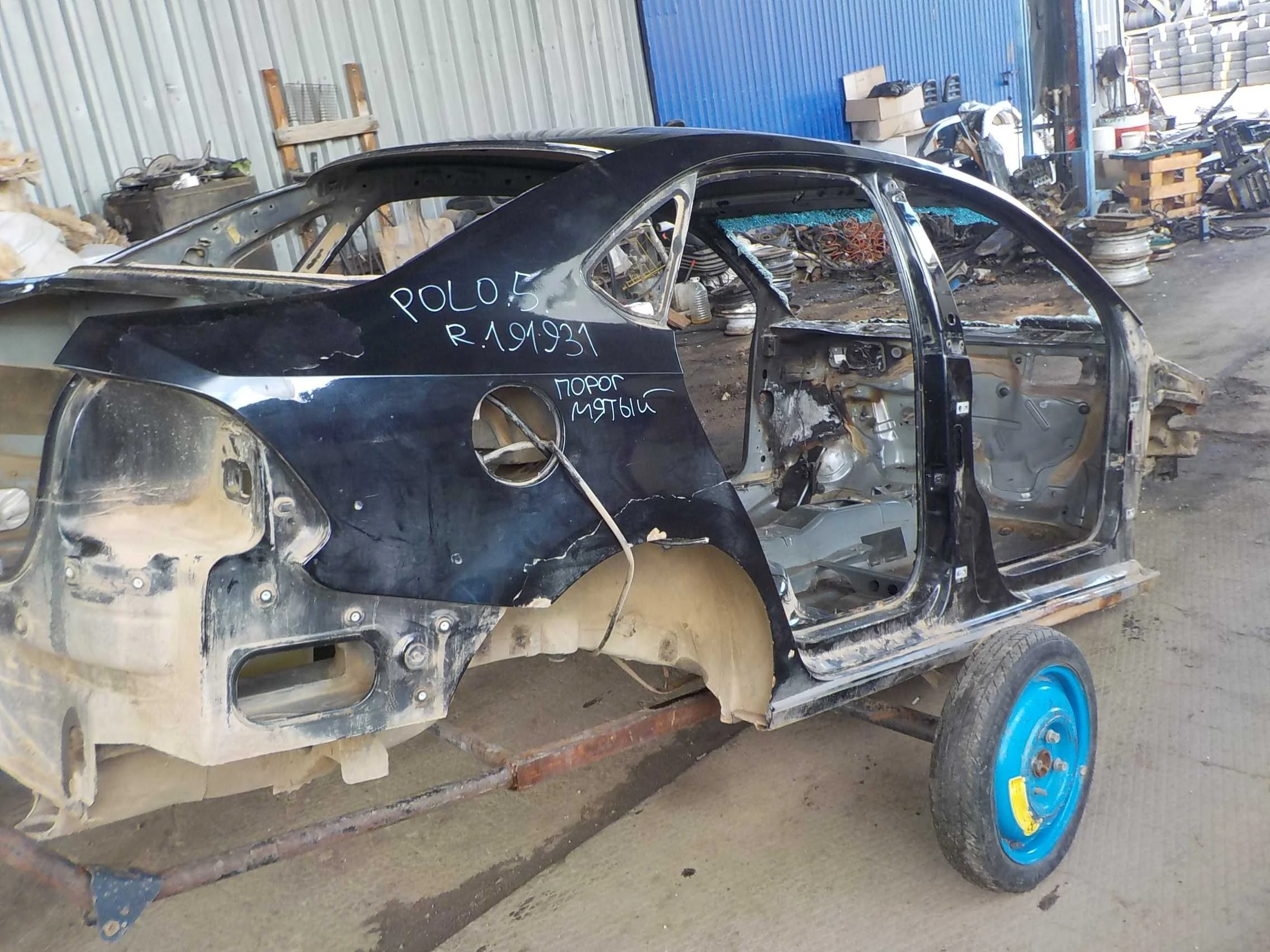 боковина кузова Volkswagen Polo V (2009—2015)  Право