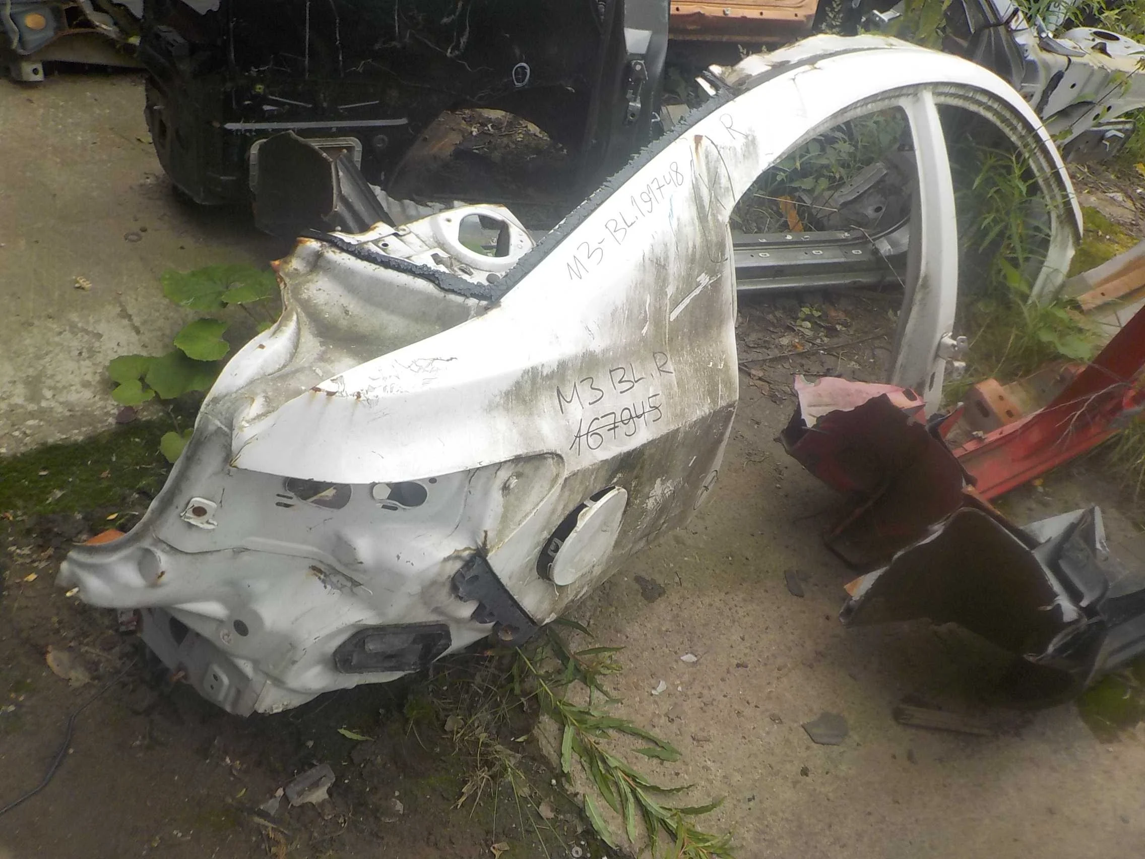 боковина кузова Mazda 3 BL рестайлинг (2011—2013)  Право