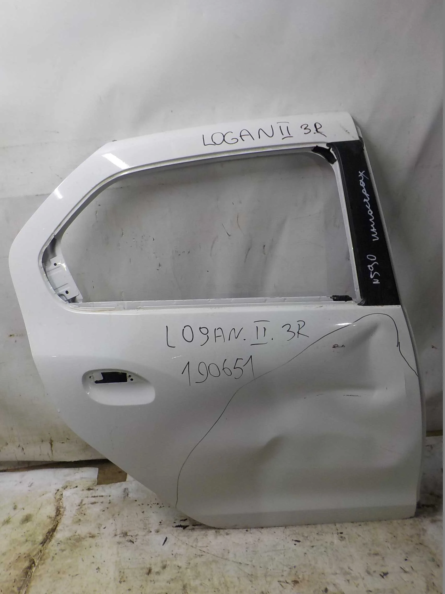 Дверь Renault Logan II (2012—2018) Зад Право