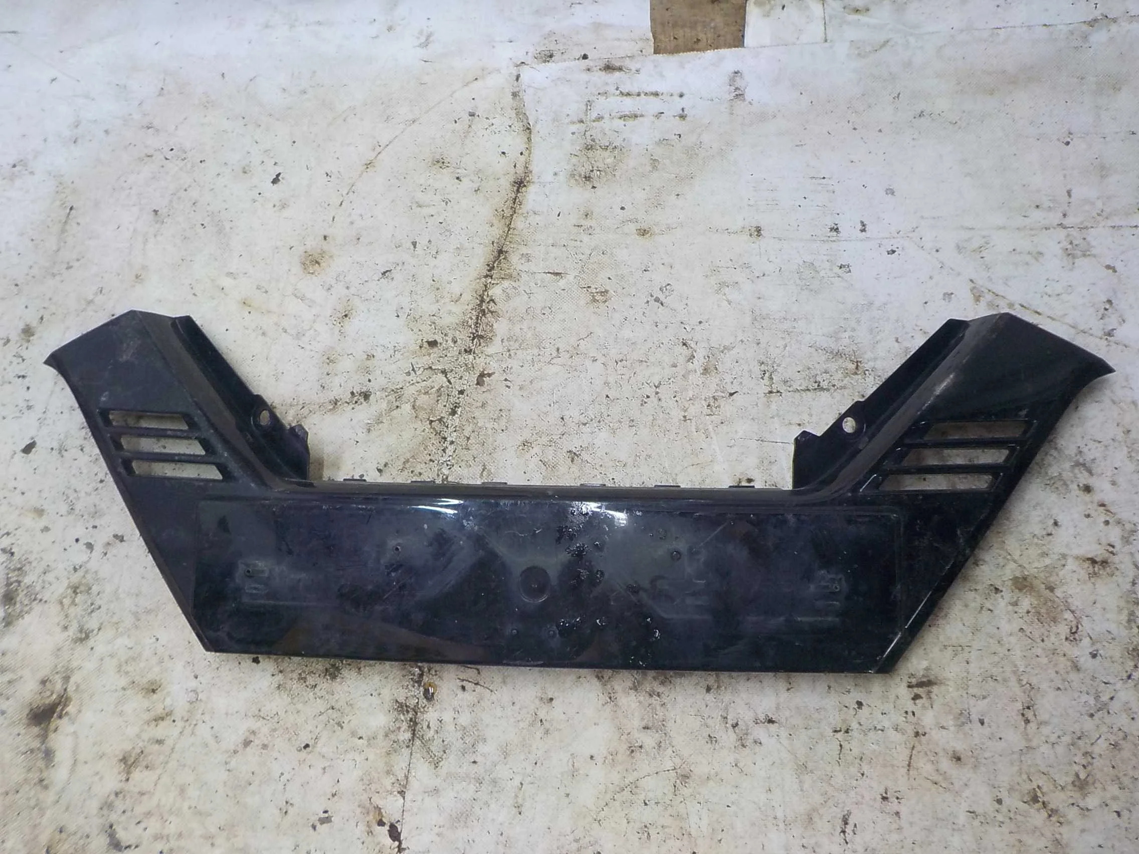 накладка на бампер Nissan Qashqai II рестайлинг (2017—2025) Перед