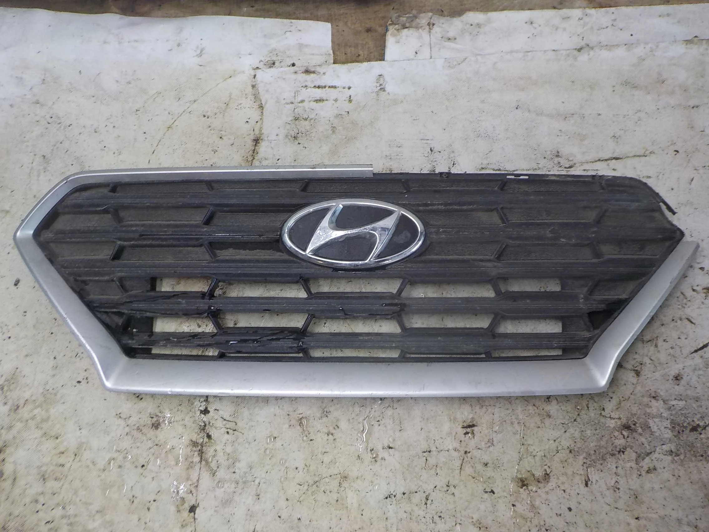 Решетка радиатора Hyundai Creta II (2021—2025)