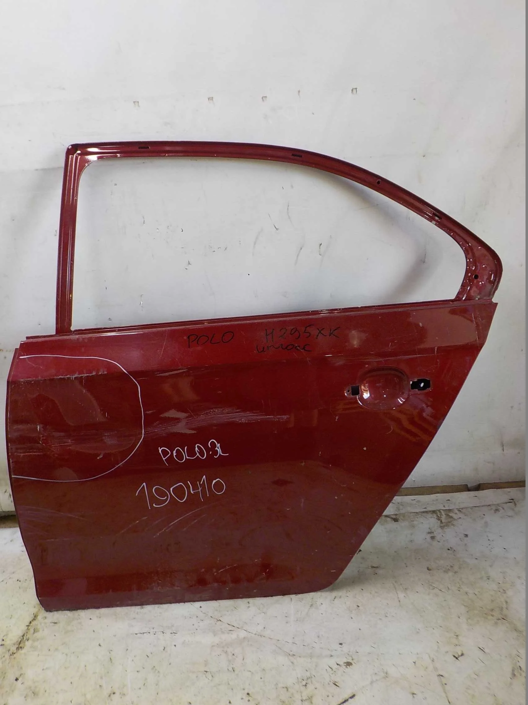 Дверь Skoda Rapid I (2012—2017) Зад Лево