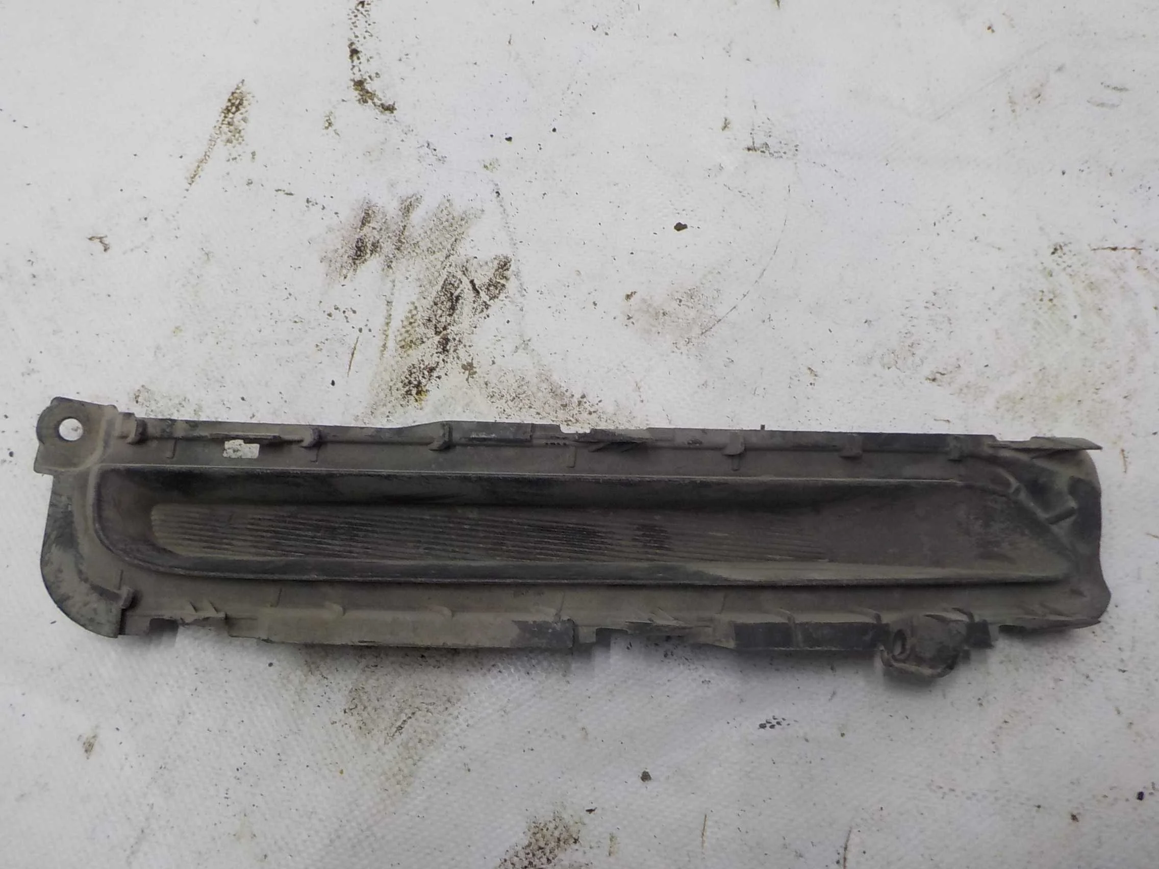 накладка на бампер Kia Rio III (2011—2015) Перед Лево