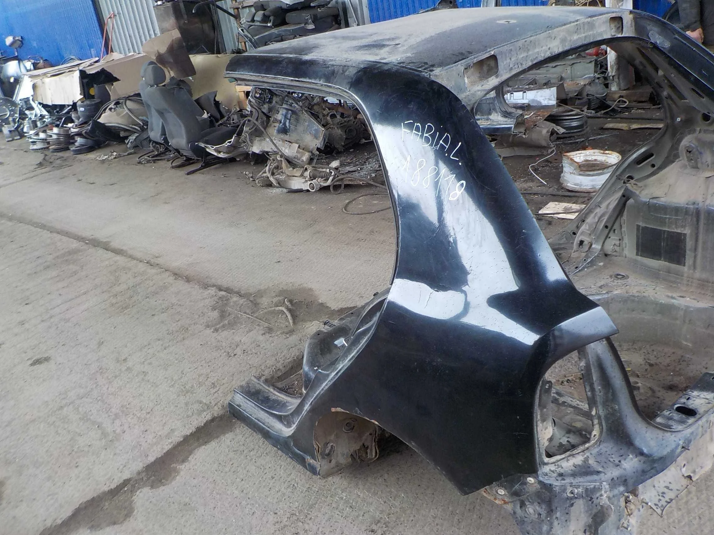 Крыло Skoda Fabia I (1999—2004) Зад Лево