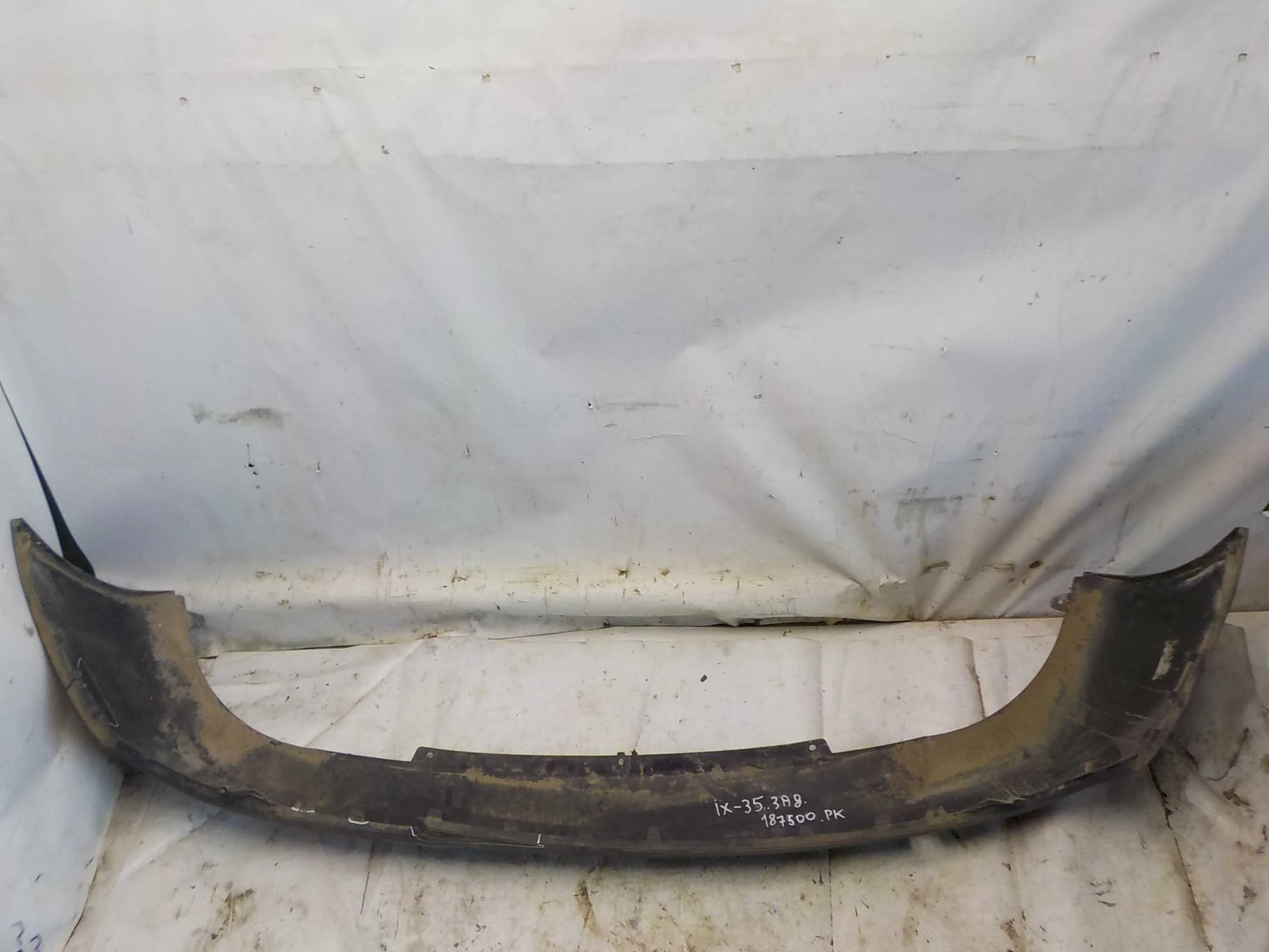 накладка на бампер Hyundai ix35 I рестайлинг (2013—2015) Зад