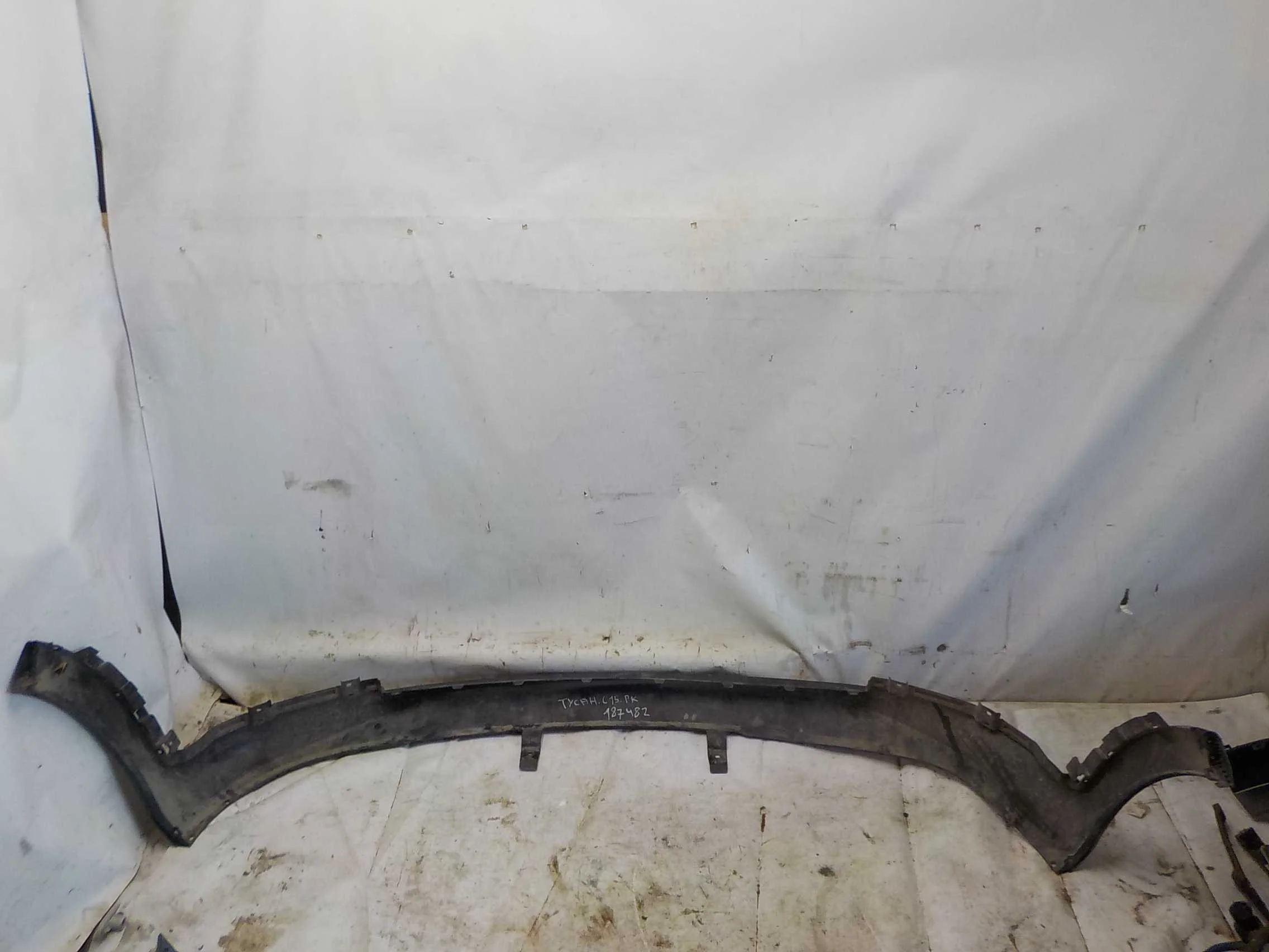 накладка на бампер Hyundai Tucson III (2015—2018) Перед