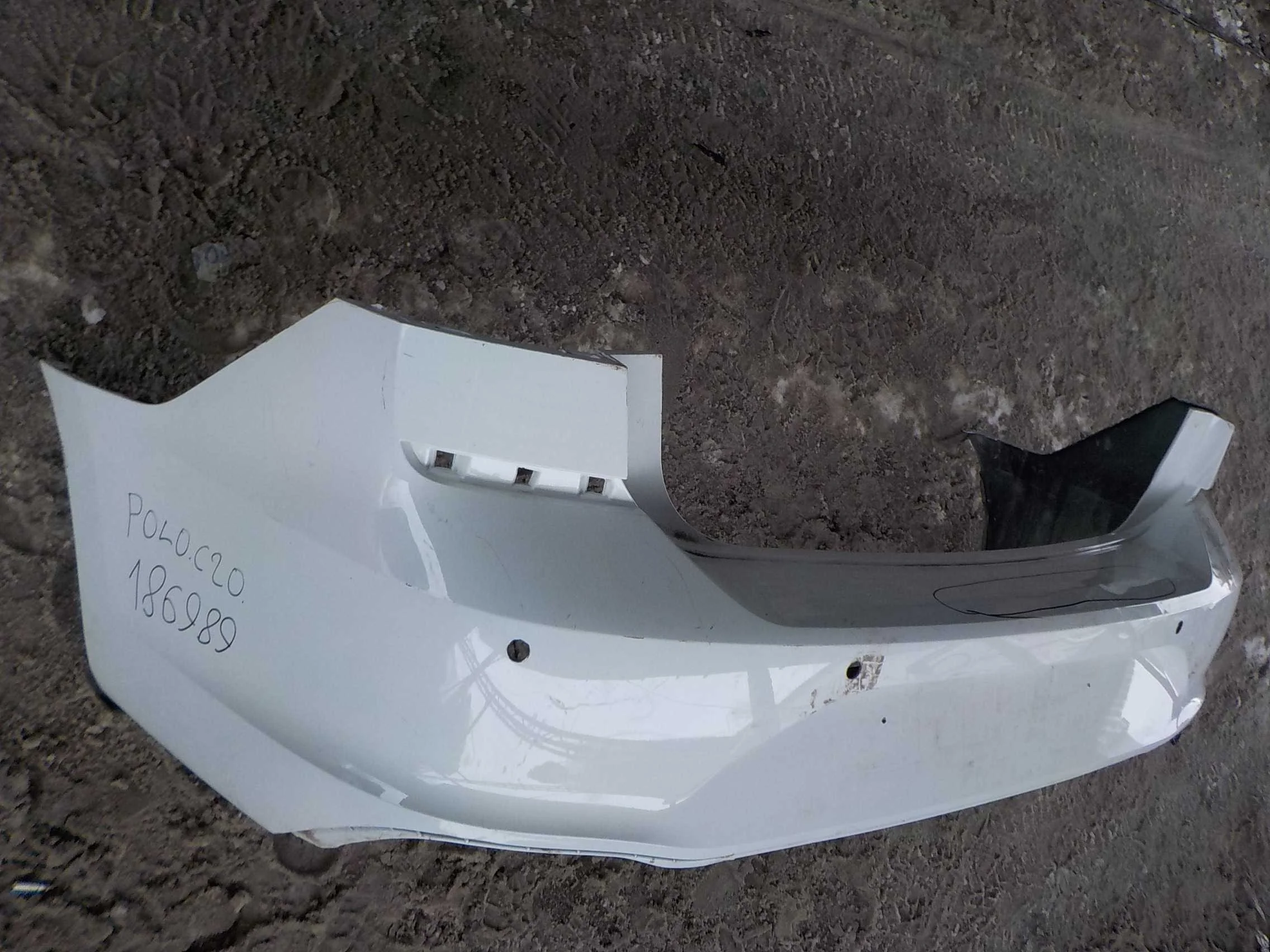 Бампер Volkswagen Polo VI (2020—2023) Зад