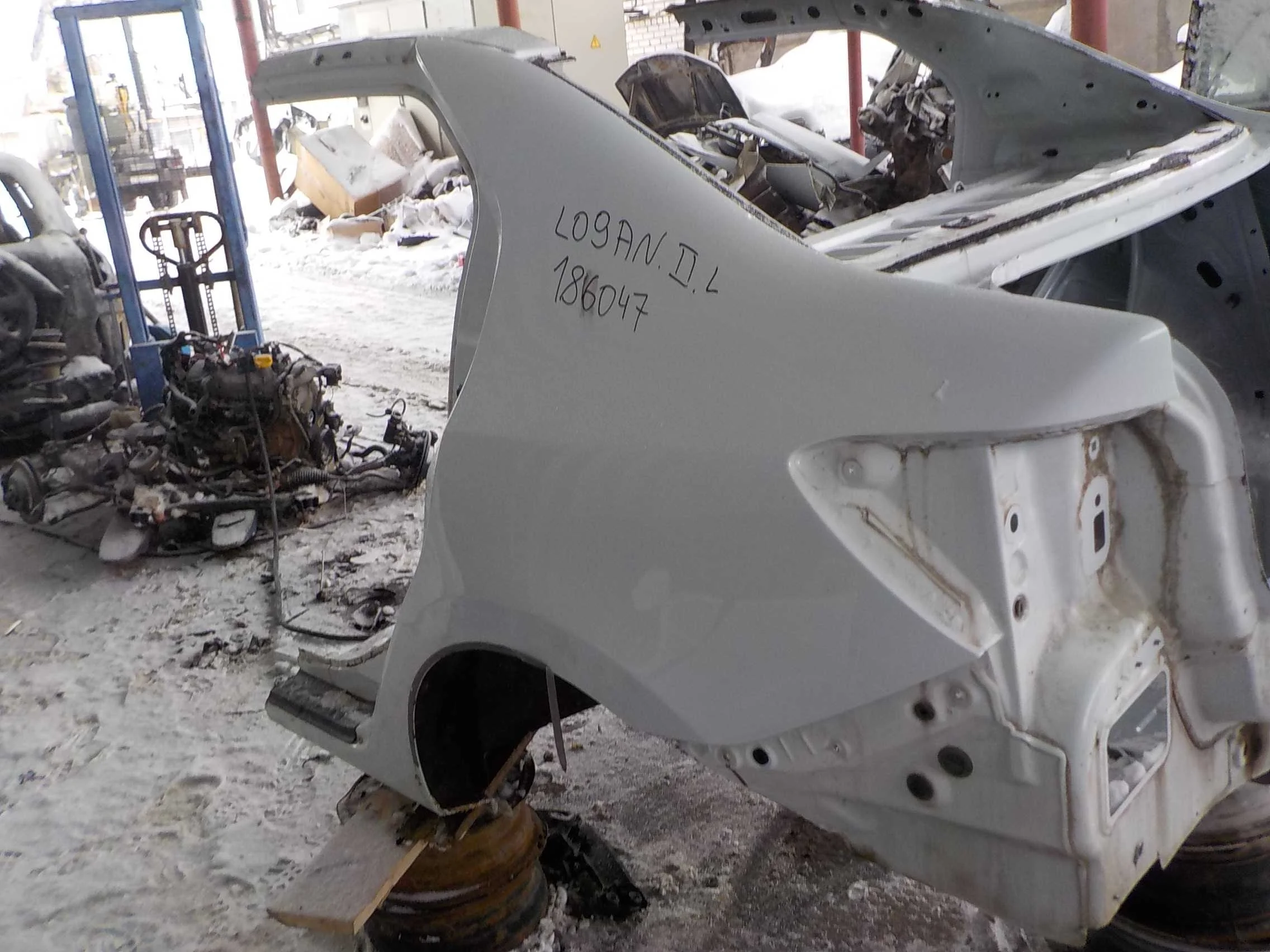 Крыло Renault Logan II рестайлинг (2018—2022) Зад Лево