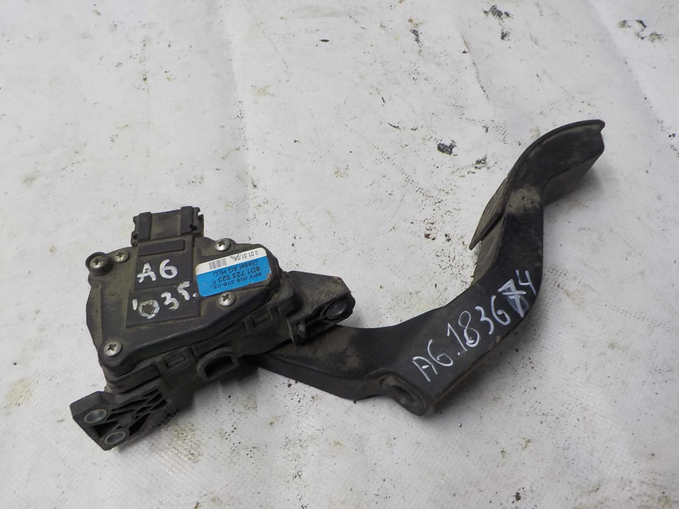 педаль акселератора Audi A6 Allroad Quattro C5 (2000—2006)