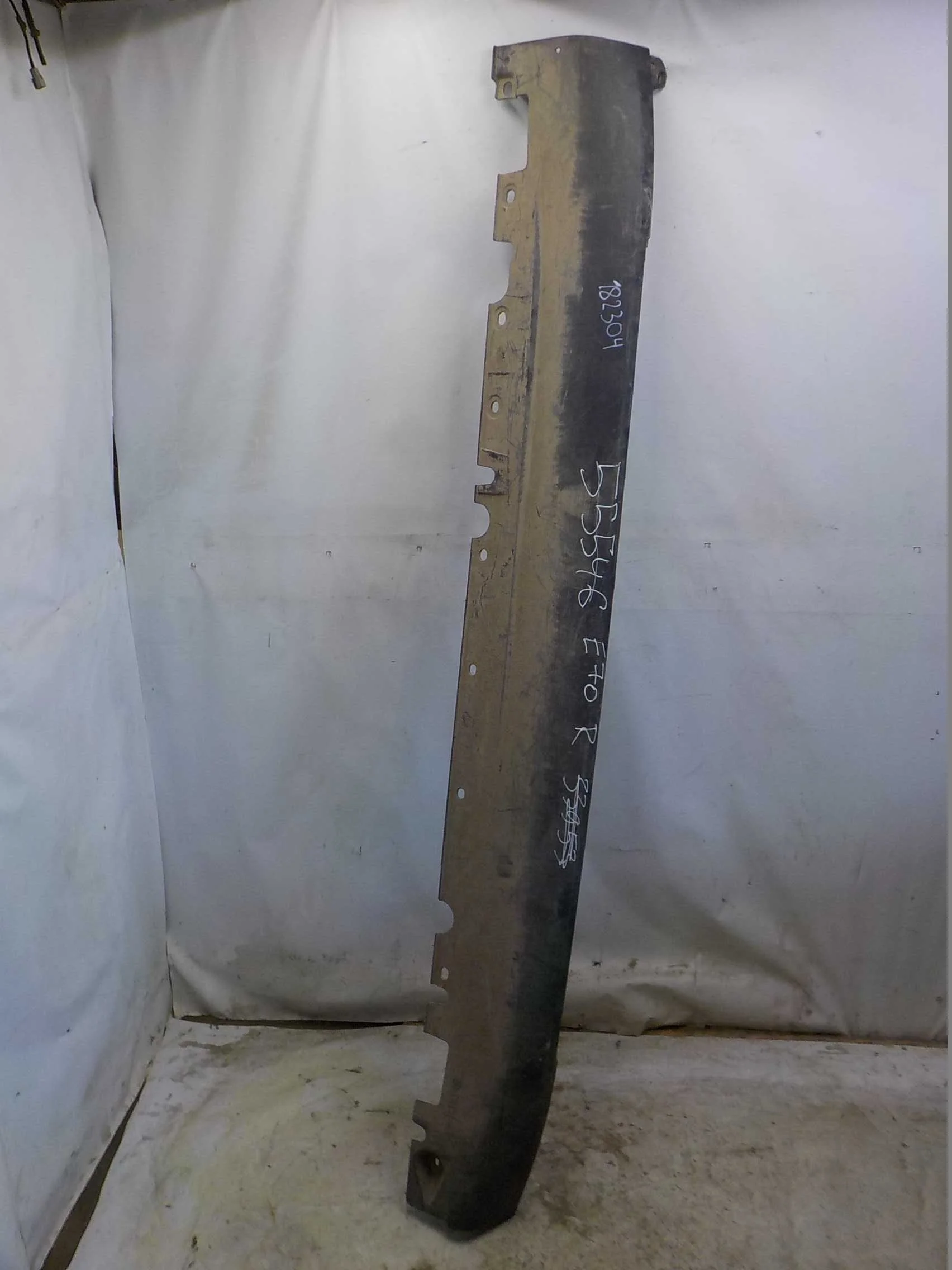 Накладка на порог BMW X5 E70 рестайлинг (2010—2013)  Право