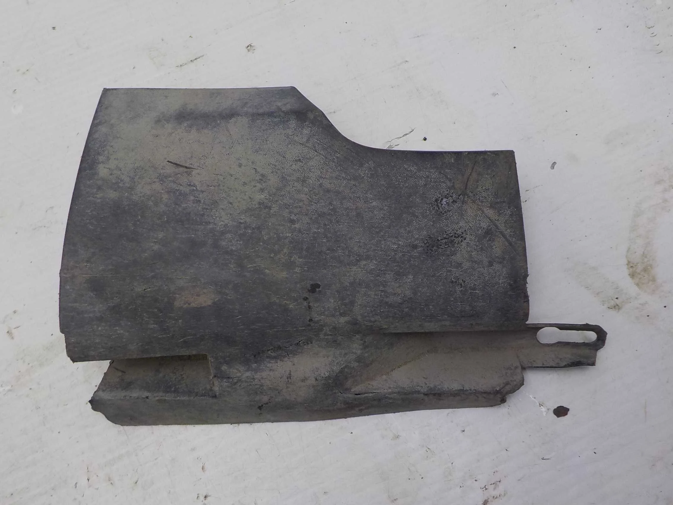 Накладка на порог Volkswagen Passat B6 (2005—2010) Зад Право