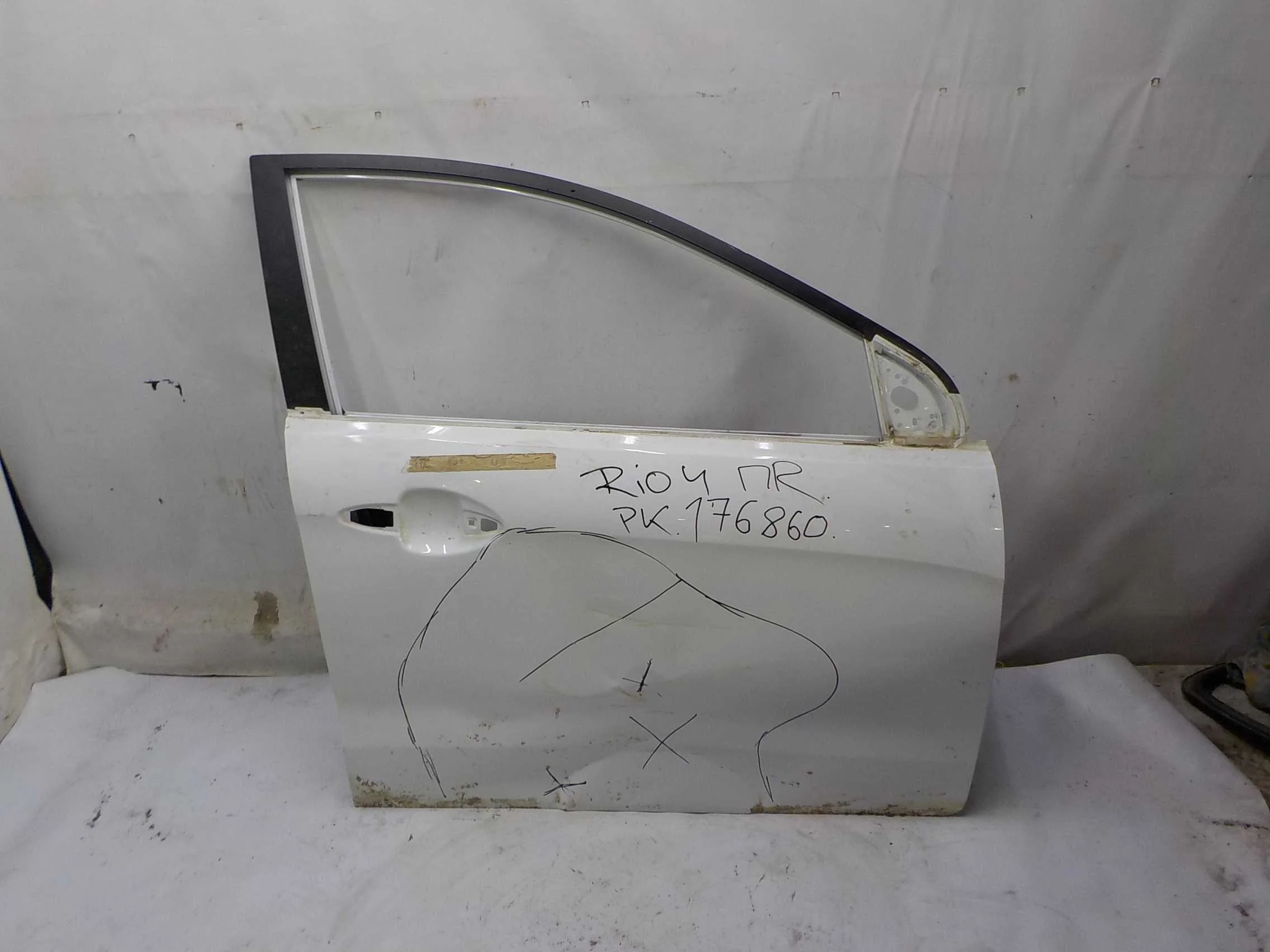 Дверь Kia Rio IV (2017—2020) Перед Право