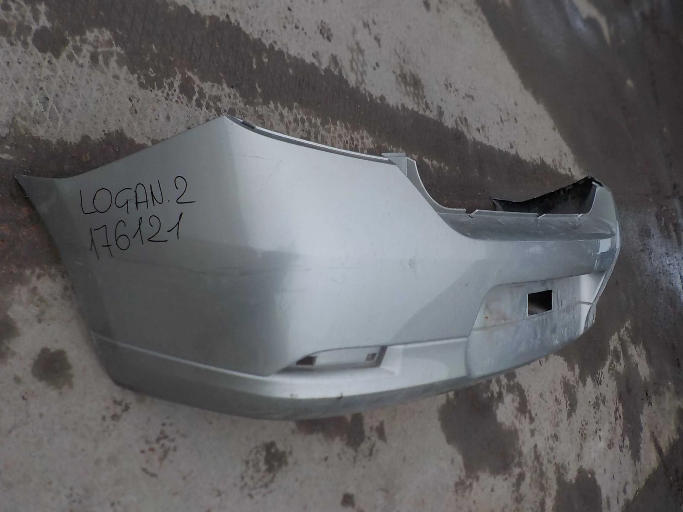 Бампер Renault Logan II рестайлинг (2018—2022) Зад