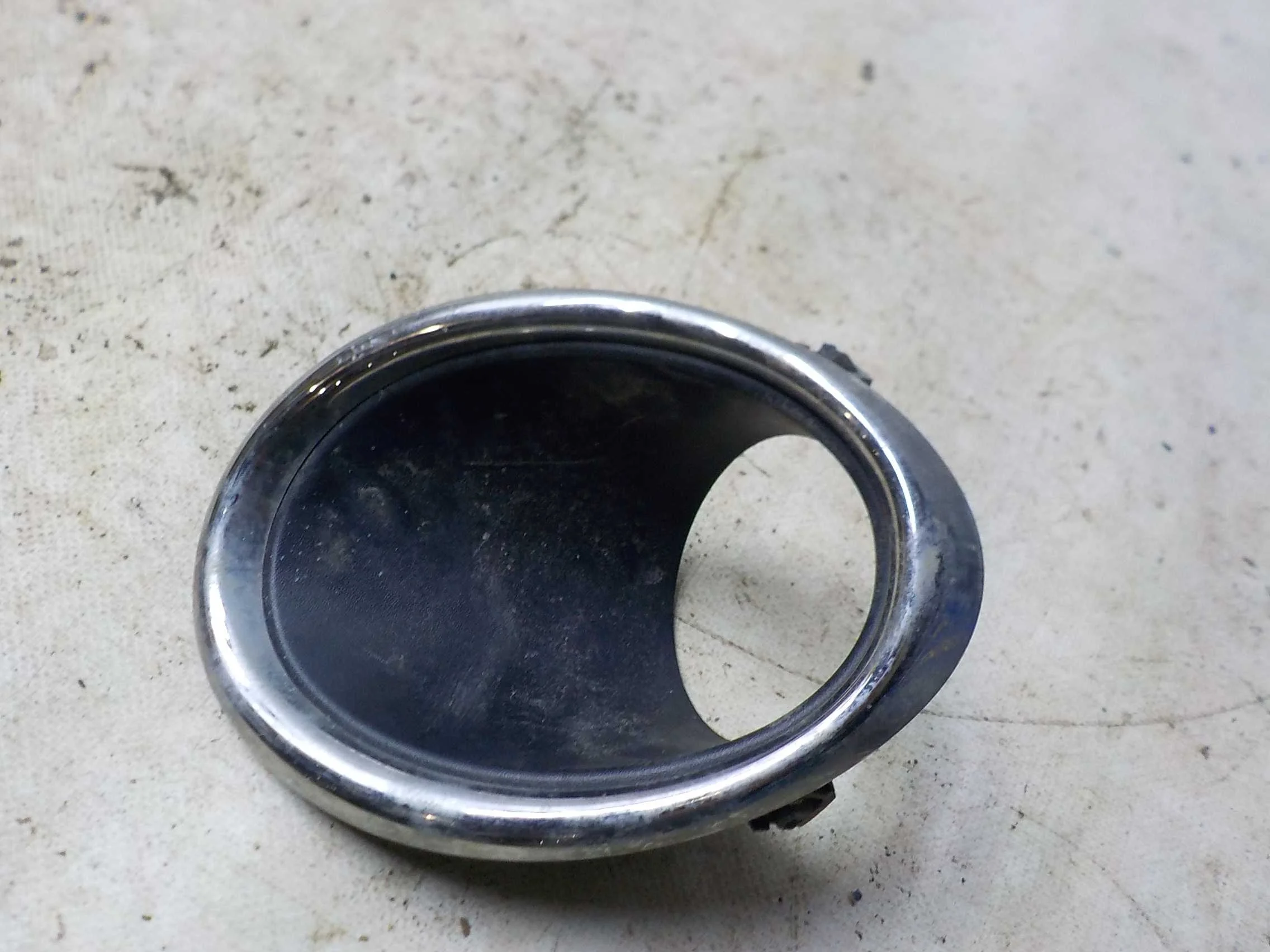 накладка на бампер Nissan Qashqai II (2013—2019) Перед Право