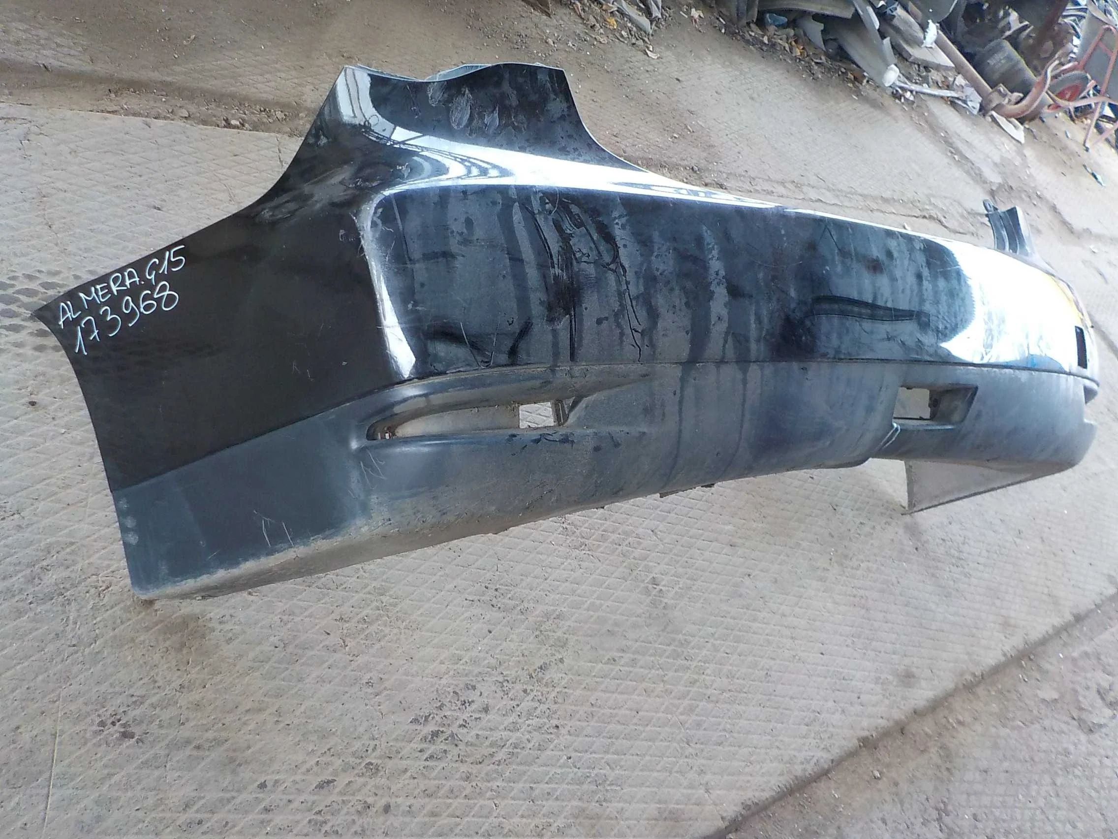 Бампер Nissan Almera G15 (2012—2018) Зад