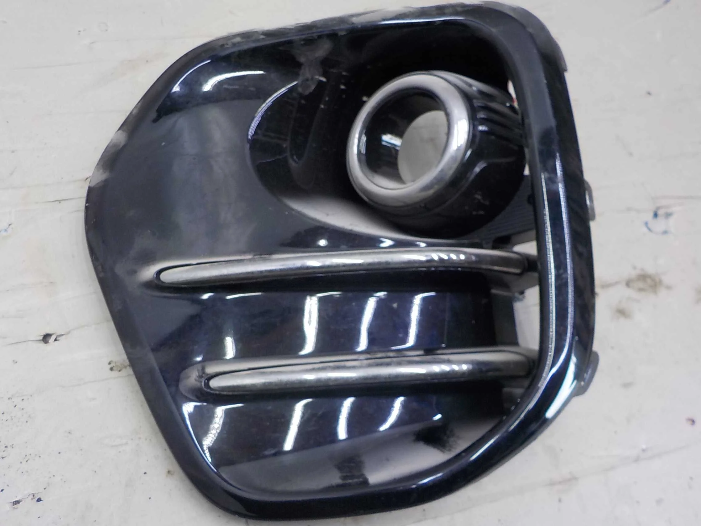 накладка на бампер Kia Sportage IV (2015—2018) Перед Лево