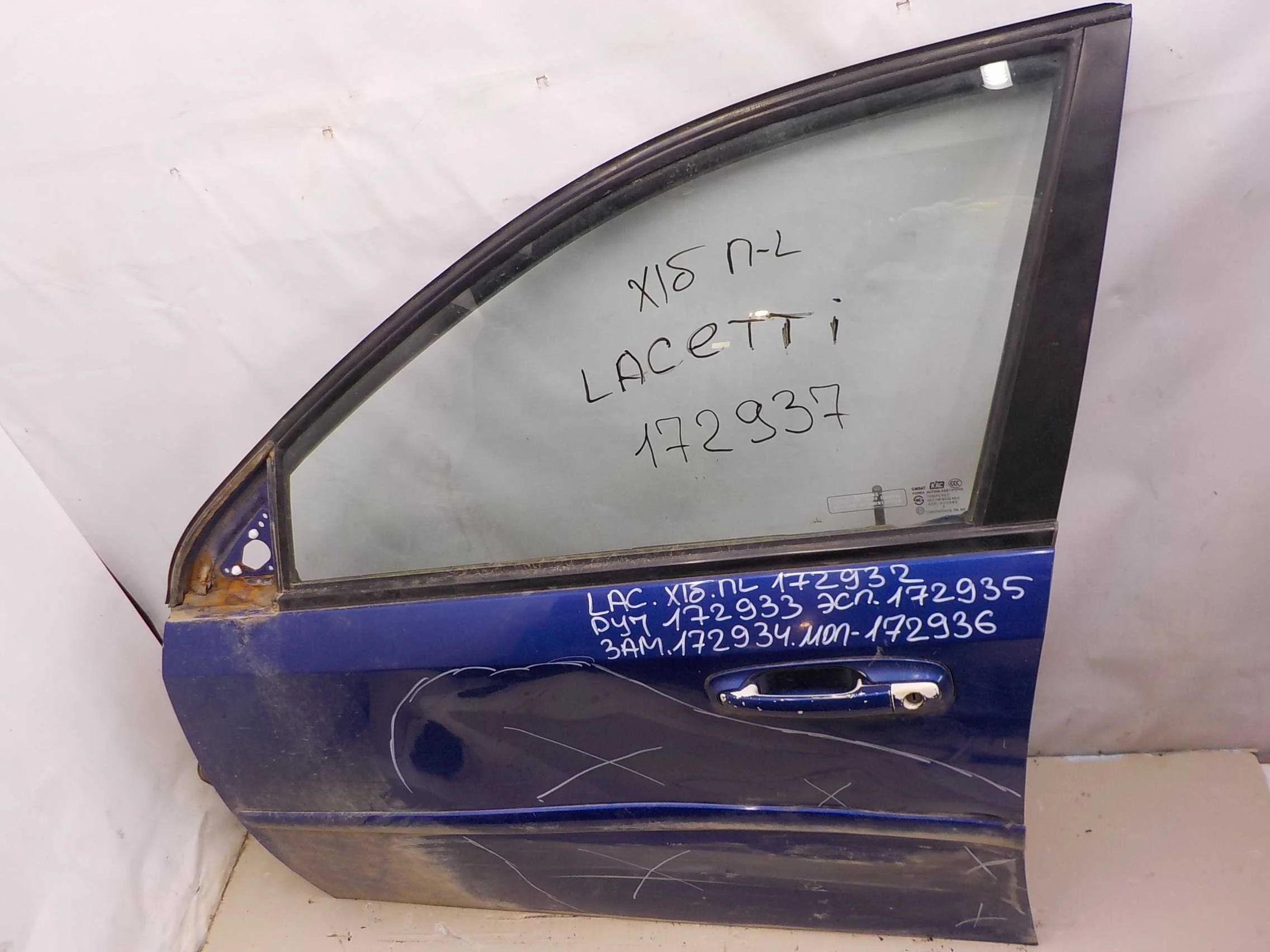 ручка двери внешняя Chevrolet Lacetti I (2004—2013) Перед Лево