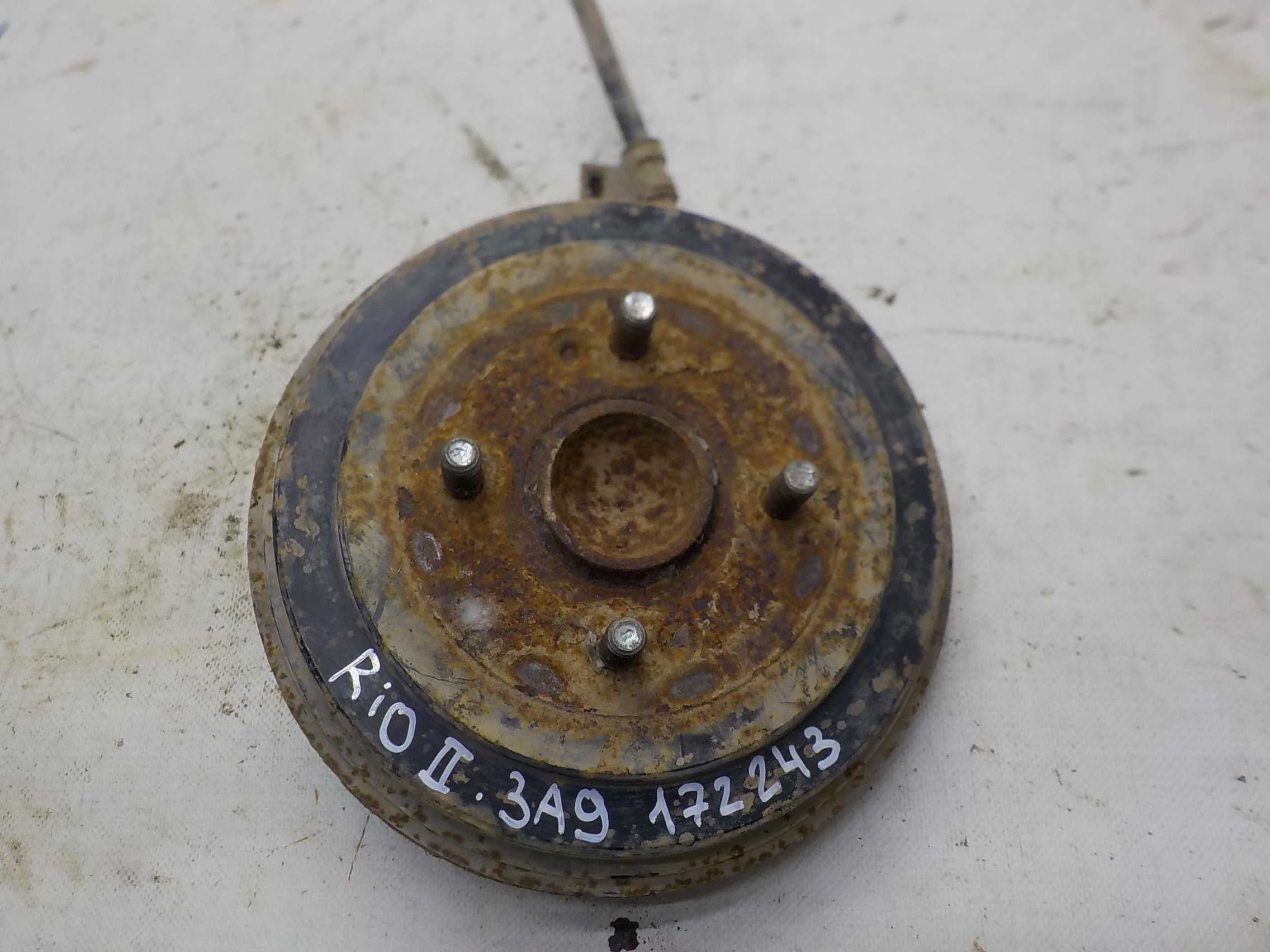 тормозной барабан Kia Rio II рестайлинг (2009—2011) Зад