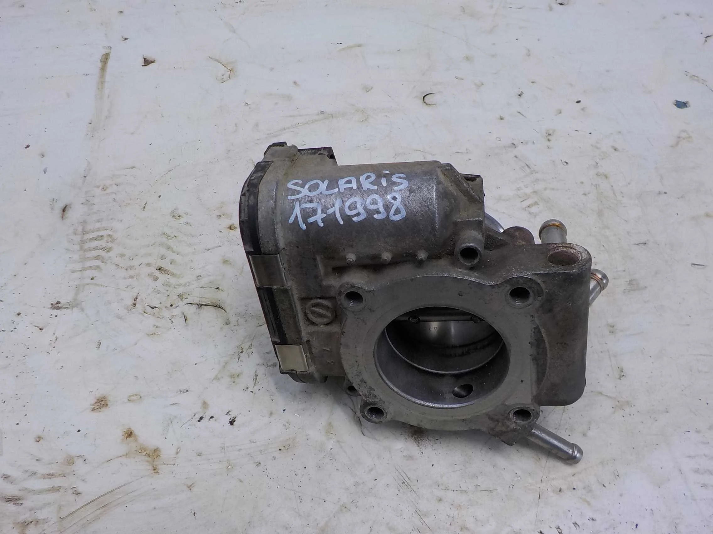 Дроссельная заслонка Hyundai Solaris I рестайлинг (2014—2017)