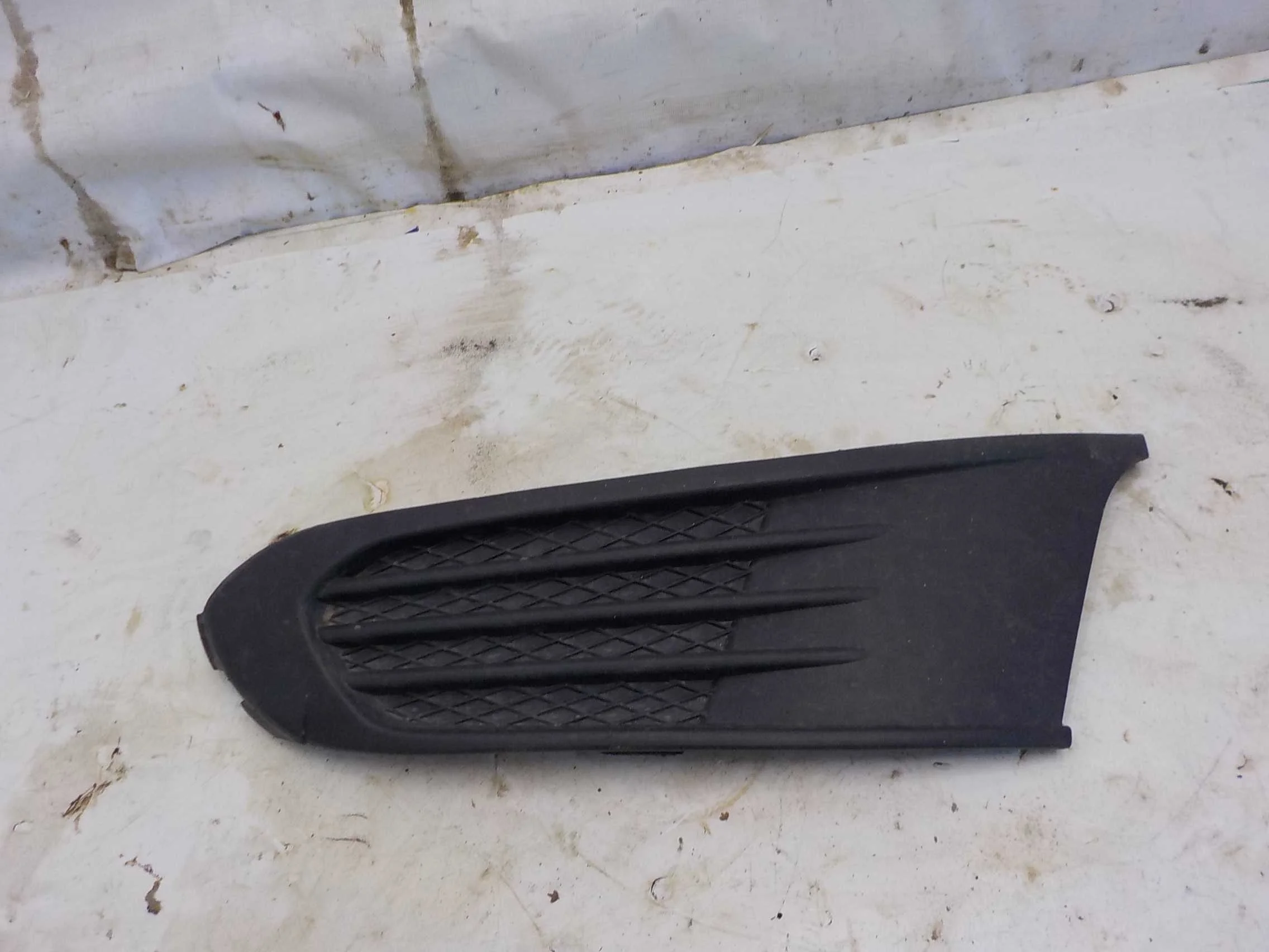 накладка на бампер Volkswagen Polo V (2009—2015) Перед Лево