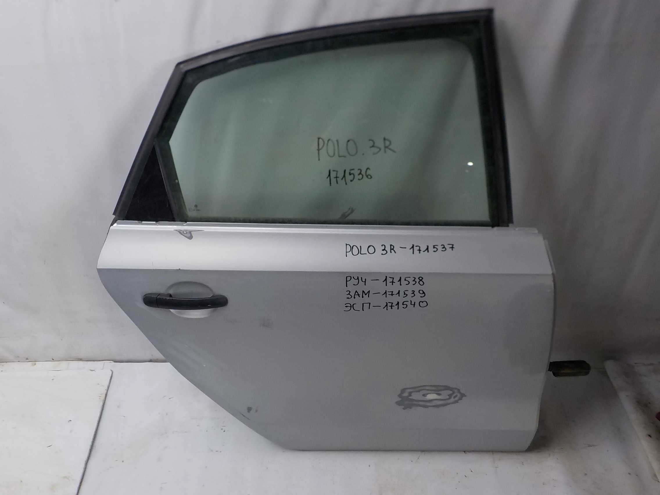 Стеклоподъемник Volkswagen Polo V (2009—2015) Зад Право