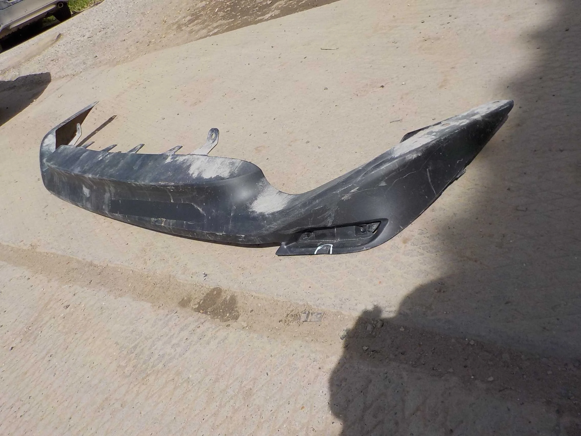 накладка на бампер Toyota Camry XV70 (2017—2021) Зад