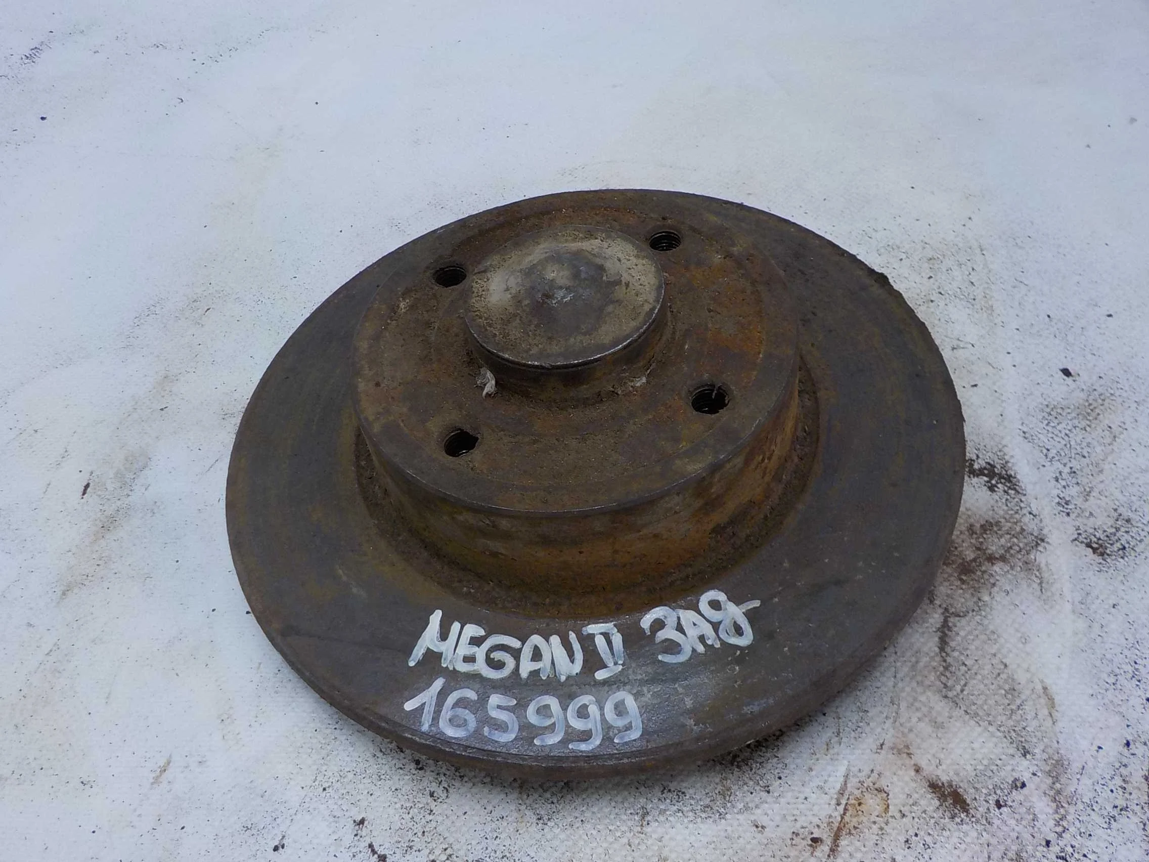 тормозной диск Renault Scenic II рестайлинг (2006—2009) Зад